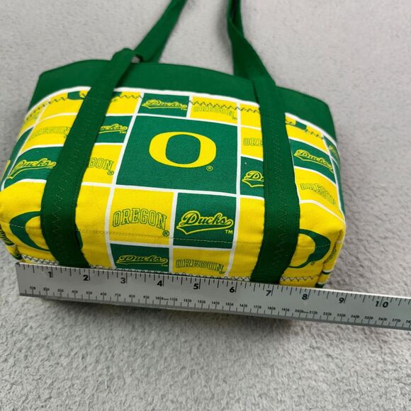 Oregon Ducks Mini Tote Quilted Handmade‎ University of Oregon NCAA - Picture 5 of 16